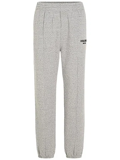 Tommy Hilfiger Monotype Mouline Sweatpant Clothing In Grey
