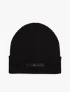 Tommy Hilfiger Monotype Patch Rib In Black