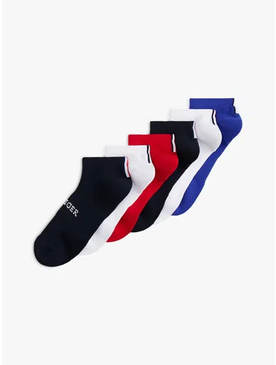 Tommy Hilfiger Monotype Sport Ankle Sock 6 In Multi