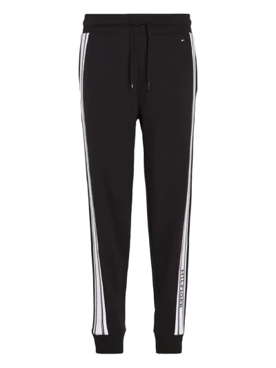 Tommy Hilfiger Monotype Track Pants In Black