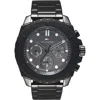 Tommy Hilfiger Morgan Chronograph Bracelet Watch, 48mm In Black