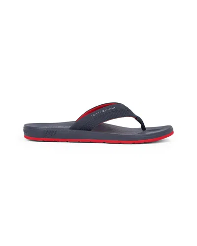 Tommy Hilfiger Moulded Mens Beach Sandel Uk8 Eu42 In Blue