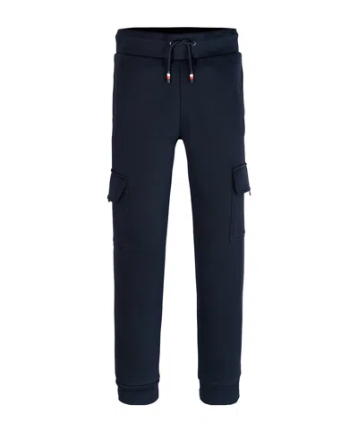 Tommy Hilfiger Kids' Multi-pocket Trousers In Blue