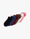 Tommy Hilfiger Multicolor Ankle Sock 6 In Multi