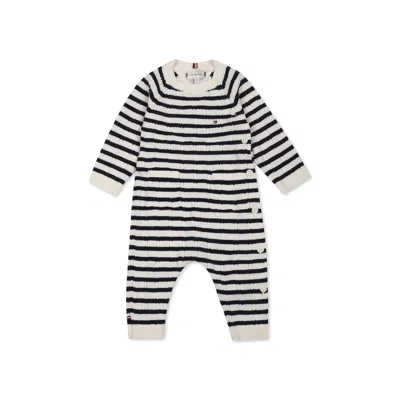 Tommy Hilfiger Multicolor Babygrow For Babykids With Flag