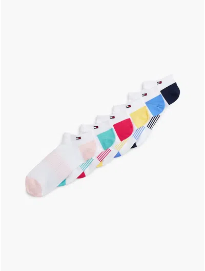 Tommy Hilfiger Multicolor Sport Ankle Sock 6 In Neutral