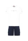 Tommy Hilfiger Multicolor Suit For Boy With Logo In Multicolor