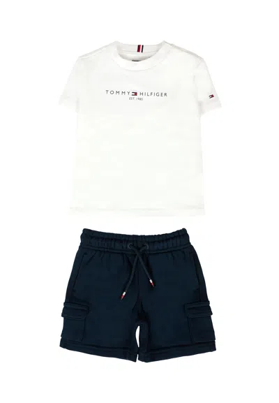 Tommy Hilfiger Babies' Multicolor Suit For Boy With Logo