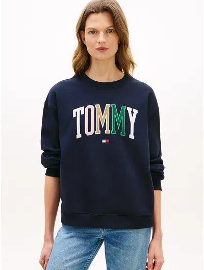 Tommy Hilfiger Multicolor Varsity Tommy Logo Sweatshirt