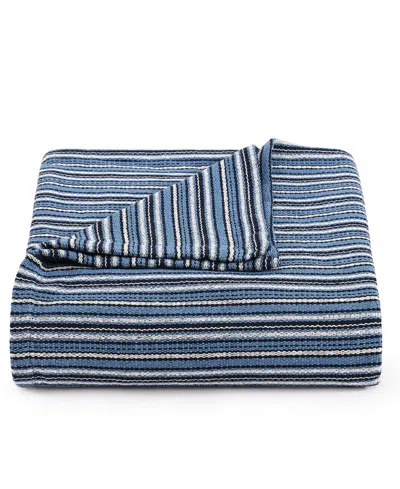 Tommy Hilfiger Nantucket Stripe Cotton Blanket, King