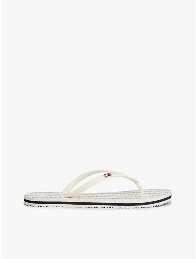 Tommy Hilfiger Nautical Chain Print Flip In Ivory