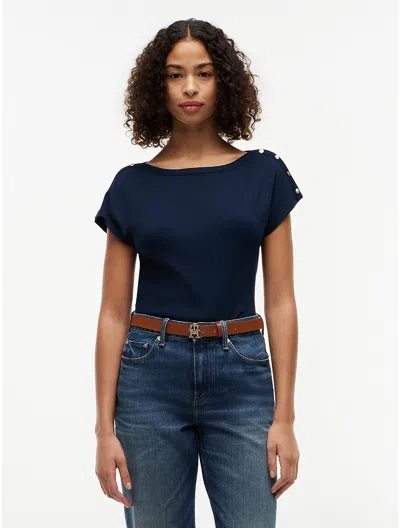 Tommy Hilfiger Nautical Gold In Blue