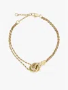 Tommy Hilfiger Nautical Knot Chain Bracelet In Gold