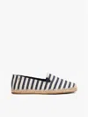 Tommy Hilfiger Nautical Stripe Espadrille In Space Blue Ithaca Stripes