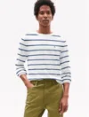 Tommy Hilfiger Nautical Stripe Sweater In Optic White