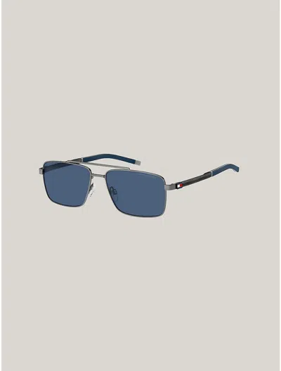 Tommy Hilfiger Navigator Frame Sunglasses In Blue