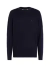 Tommy Hilfiger Regenerative Cotton Cozy Sweater In Desert Sky