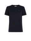 Tommy Hilfiger V-neck Slim T-shirt Desert Sky In Desert Sky