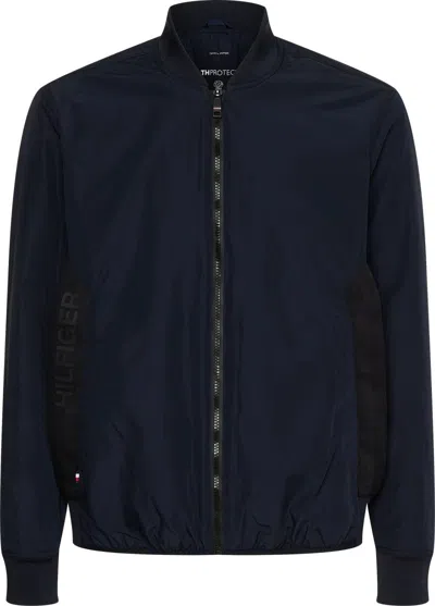 Tommy Hilfiger Navy Blue Zip-up Jacket