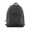 Tommy Hilfiger Black Polyester Backpack In Black