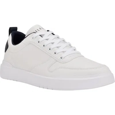 Tommy Hilfiger Nevo Sneaker In White/navy