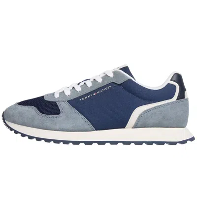 Tommy Hilfiger New Runner Trainers Navy In Blue