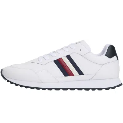 TOMMY HILFIGER TOMMY HILFIGER NEW RUNNER TRAINERS WHITE