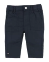 Tommy Hilfiger Newborn Boy Pants Midnight Blue Size 3 Cotton, Elastane In Blue