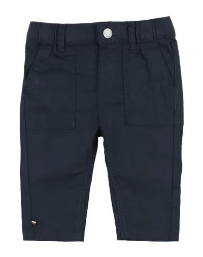 Tommy Hilfiger Babies'  Newborn Boy Pants Midnight Blue Size 3 Cotton, Elastane