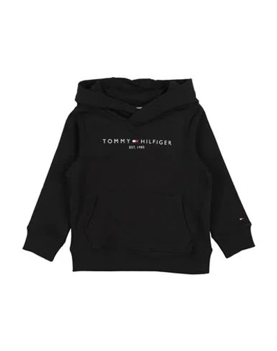 Tommy Hilfiger Babies'  Newborn Boy Sweatshirt Black Size 3 Cotton