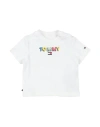 Tommy Hilfiger Newborn Boy T-shirt White Size 0 Cotton, Elastane In White