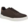Tommy Hilfiger Men's Norwin Casual Lace Up Sneakers In Dark Coffee/cognac