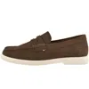 Tommy Hilfiger Nubuck Loafers Legacy Brown