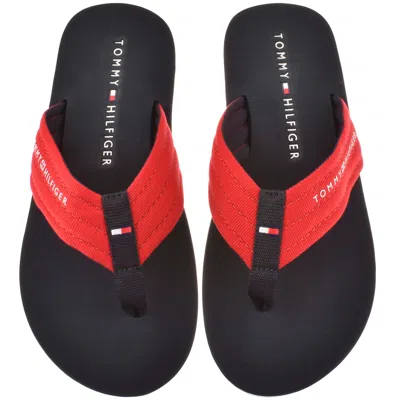 Tommy Hilfiger Nyc Flip Flops Primary Red
