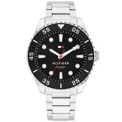 Tommy Hilfiger Oceanic Diver Watch Silver