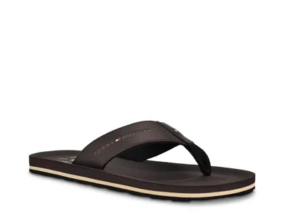 Tommy Hilfiger Odunan Flip Flop In Brown