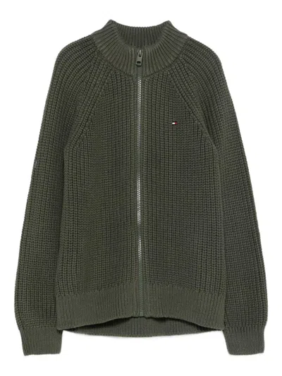 Tommy Hilfiger Kids' Olive Green Sweater