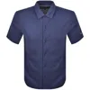 Tommy Hilfiger Open Knit Polo Navy In Blue