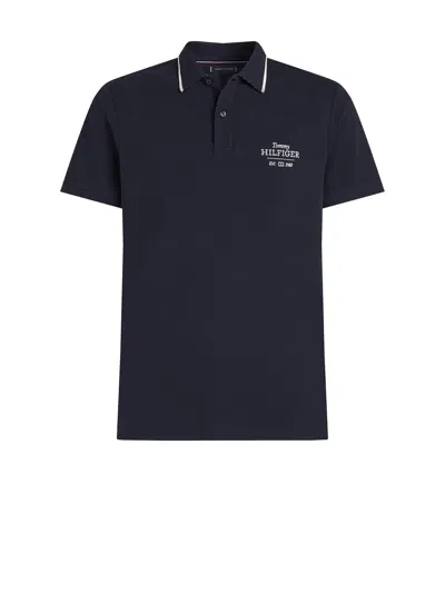Tommy Hilfiger Organic Cotton Blend T-shirt In Black
