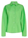 Tommy Hilfiger Organic Cotton Shirt In Green