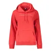 Tommy Hilfiger Red Organic Cotton Women Sweater In Red