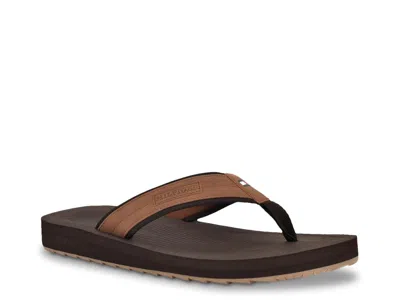 Tommy Hilfiger Orlind Flip Flop In Brown