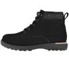 Tommy Hilfiger Outdoor Suede Boots Black In Black