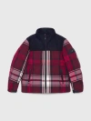 Tommy Hilfiger Outerwear And Jackets  Kb0kb08788 Ny Check 0kp Check-out In Red