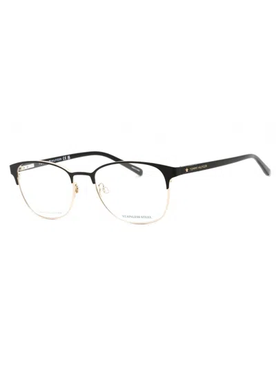 Tommy Hilfiger Oval Metal Eyeglasses For Women - Th 1749 Style In Black