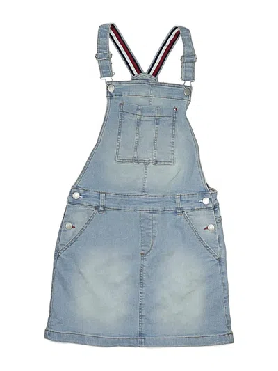 Pre-owned Tommy Hilfiger Kids' Overall Dress In Blue