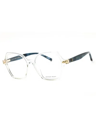 Tommy Hilfiger Oversized Women's Eyeglasses Th 2216 In Transparent