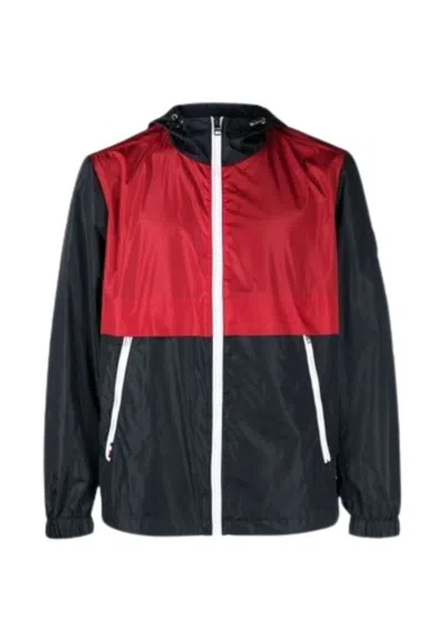 Tommy Hilfiger Packable Colourblock Hdd Jacket. In Blu