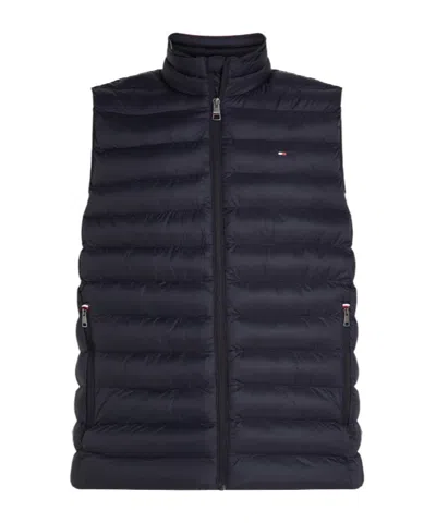 Tommy Hilfiger Padded Gilet In Black