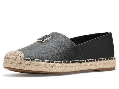 Tommy Hilfiger Th Monogram Leather Espadrille In Gray